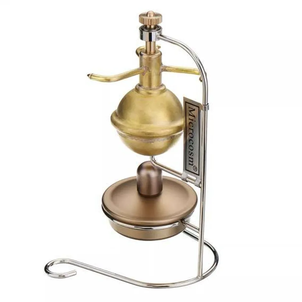 Aeolipile Mini Steam Engine Full Metal Hero's Engine Model Physics Toy - Enginediy