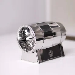 AIR FORCE JET TURBINE 3D Metal Aircraft Turbine Model Kit, Collectible Desktop Display for Aviation Lovers-58PCS