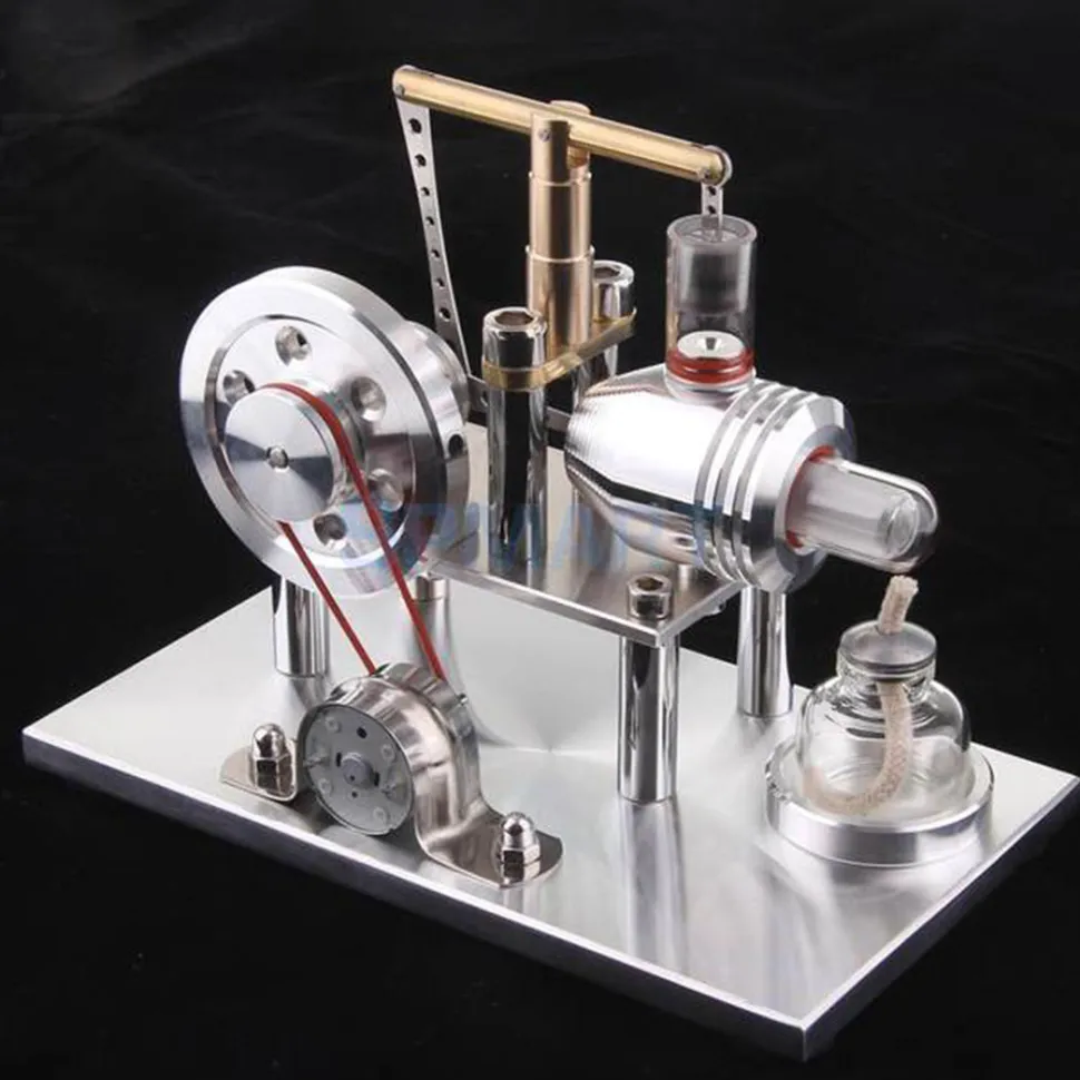 Balance Stirling Engine Model Kit - Build Your Own Stirling Engine - Hot Air Stirling Model Engine Educational Toy