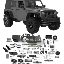 CAPO CUB2 1/18 Electric RC Car Simulation Metal 4WD Off-road Climbing Car Model KIT
