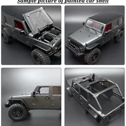 CAPO CUB2 1/18 Electric RC Car Simulation Metal 4WD Off-road Climbing Car Model KIT