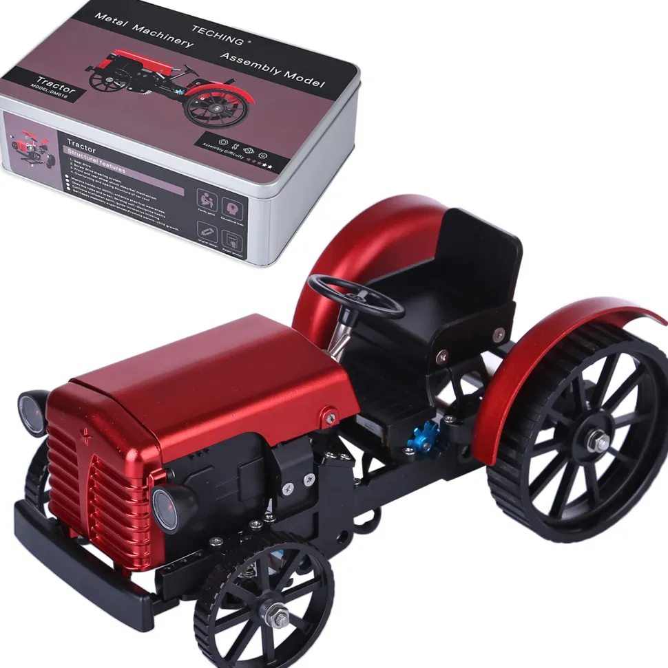 Car Engine Assembly Kit DM12B - Electric Car Engine Assembly Kit - Gift for Collection (249Pcs)