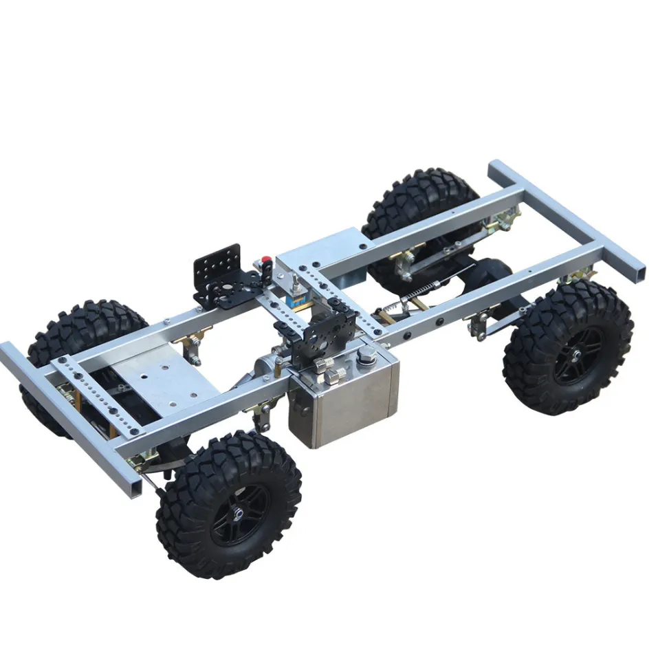 1: 10 Car Frame for TOYAN FS-L200 Inline 2-cylinder 4-Stroke Engine DIY Gas Power RC Car Model