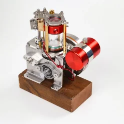 16cc Four-Stroke Water-Cooled Methanol Internal Combustion Engine Model, Educational Display Desktop Model (Assembled)