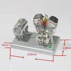 CISON FG-VT9 9cc V2 Engine and Original Parts V-twin 4-Stroke Air-cooled RC Gasoline Engine
