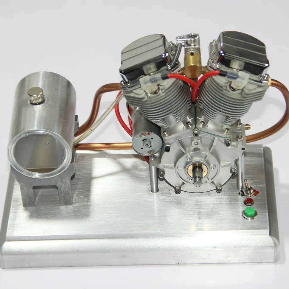 CISON FG-VT9 9cc V2 Engine and Original Parts V-twin 4-Stroke Air-cooled RC Gasoline Engine
