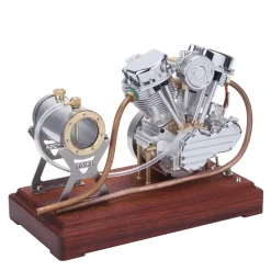 CISON FG-VT9 9cc V2 Engine and Original Parts V-twin 4-Stroke Air-cooled Motorcycle Engine