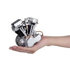 CISON FG-VT9 9cc V2 Engine and Original Parts V-twin 4-Stroke Air-cooled Motorcycle Engine
