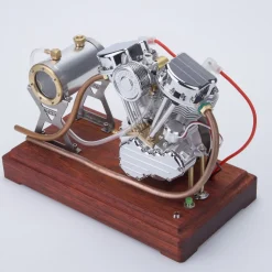 CISON FG-VT9 9cc V2 Engine and Original Parts V-twin 4-Stroke Air-cooled Motorcycle Engine