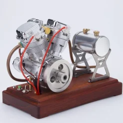 CISON FG-VT9 9cc V2 Engine and Original Parts V-twin 4-Stroke Air-cooled Motorcycle Engine