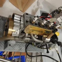 CISON FL4-175 17.5cc Flathead Inline 4 cylinder 4 Stroke Water-Cooled Gasoline Engine Model For RC Model Car Ship Airplane