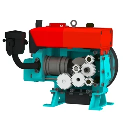 CISON L100 3.5cc Mini Evaporative Cooled Single-cylinder 4-stroke Gasoline Engine Internal Combustion Engine Model - Speed Up to 8000rpm