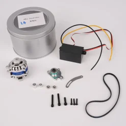 CISON Mini DC Generator + Rectifier + Fixed Bracket DIY Modification Accessory Set for CISON Four Cylinder Engine Models