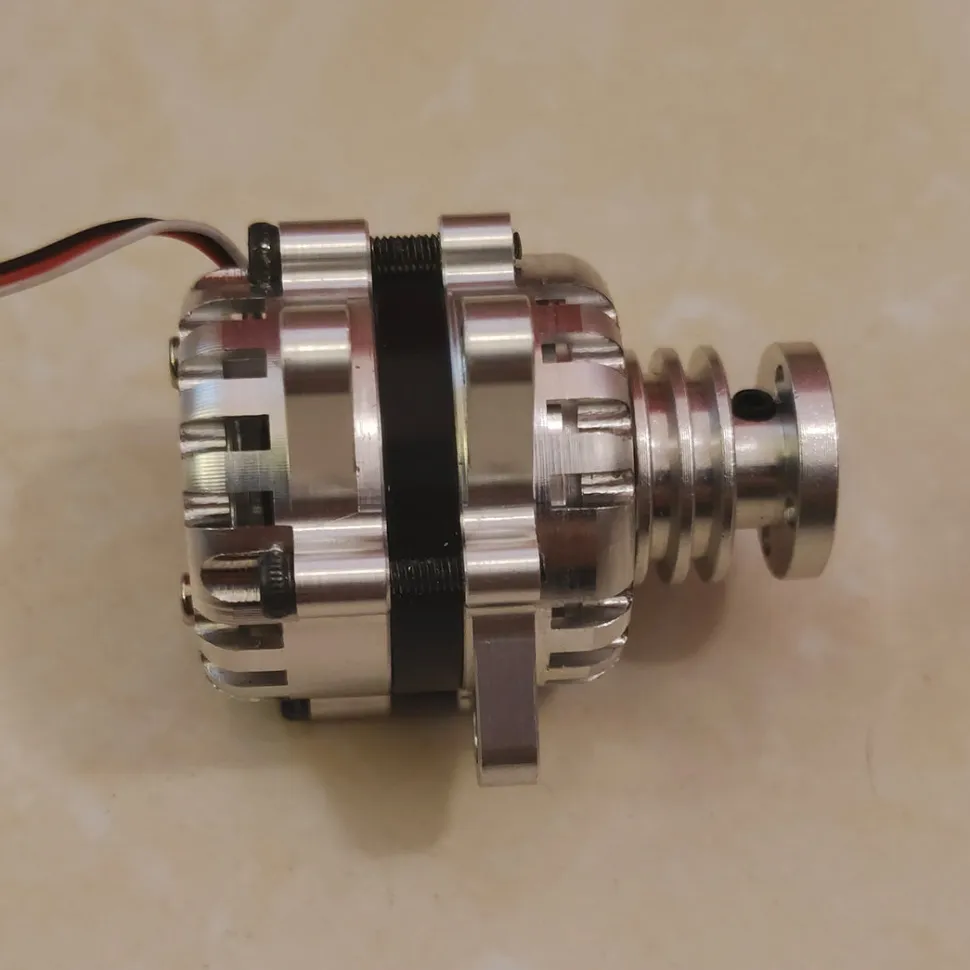 CISON Mini DC Generator + Rectifier + Fixed Bracket DIY Modification Accessory Set for CISON Four Cylinder Engine Models