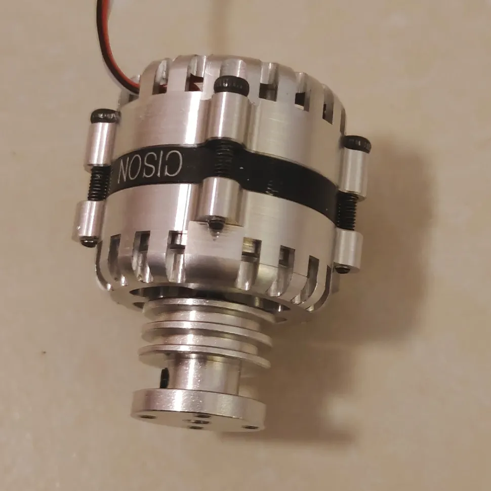 CISON Mini DC Generator + Rectifier + Fixed Bracket DIY Modification Accessory Set for CISON Four Cylinder Engine Models