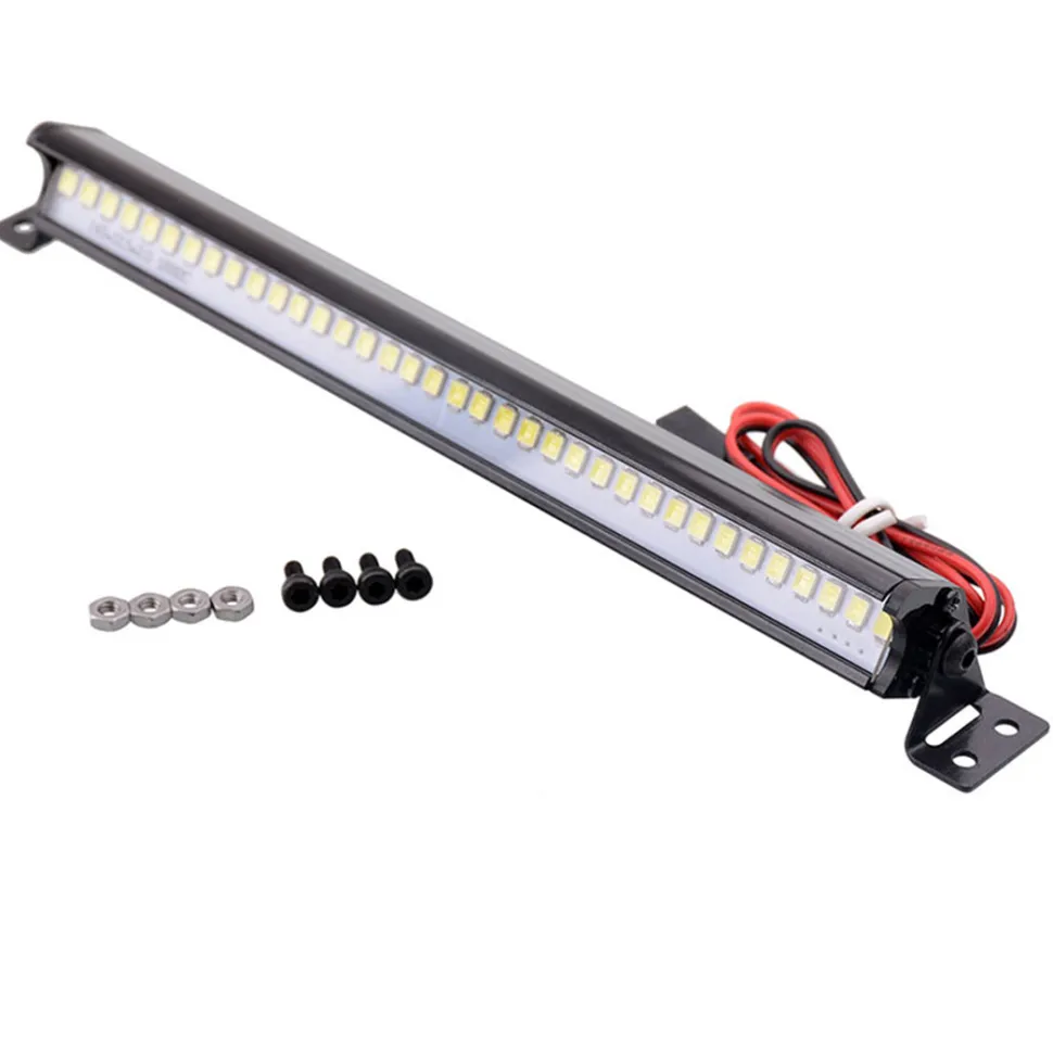 Climbing Car LED Roof Lamp Searchlight Bar Car 36 LED Lights for HSP TRAXXAS TRX-4/ AXIAL SCX10 90046/ D90