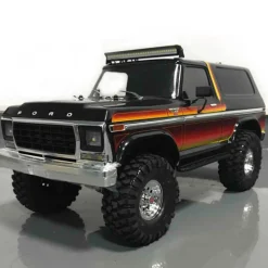 Climbing Car LED Roof Lamp Searchlight Bar Car 36 LED Lights for HSP TRAXXAS TRX-4/ AXIAL SCX10 90046/ D90