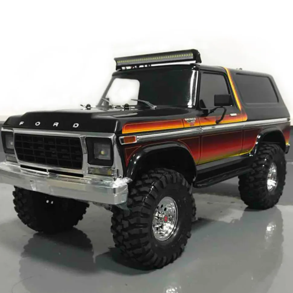 Climbing Car LED Roof Lamp Searchlight Bar Car 36 LED Lights for HSP TRAXXAS TRX-4/ AXIAL SCX10 90046/ D90