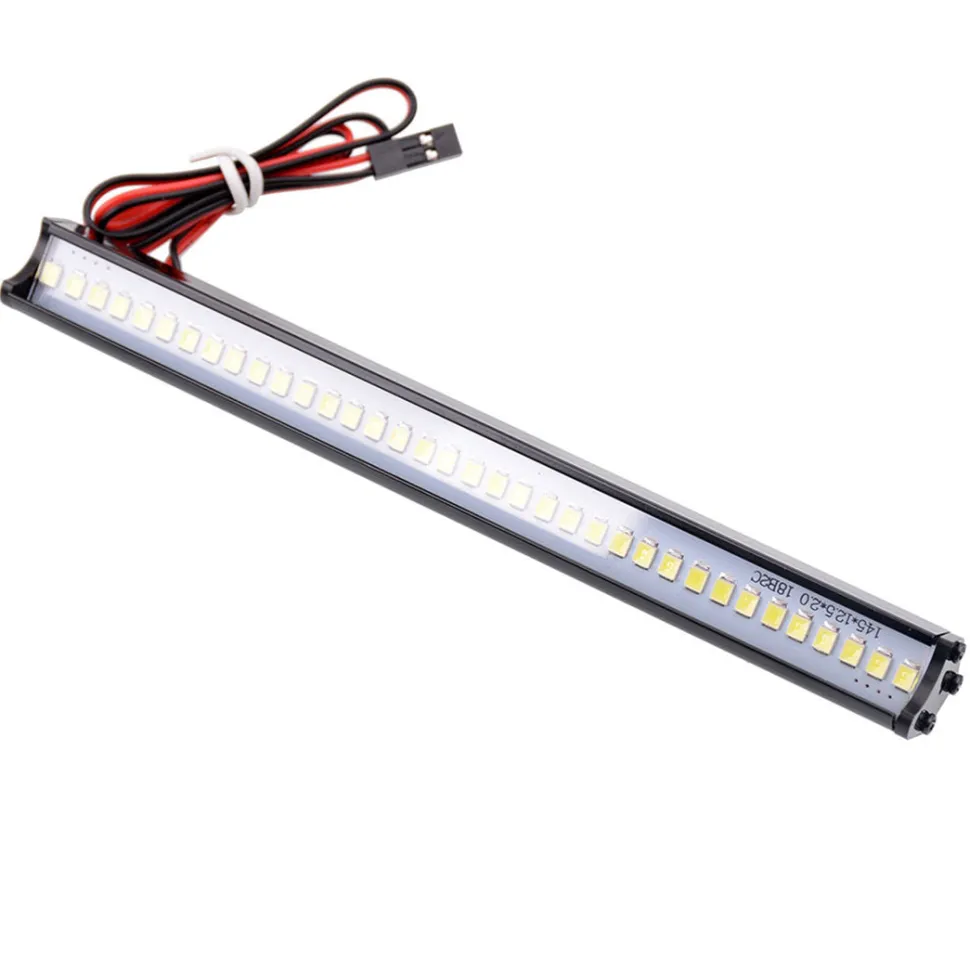 Climbing Car LED Roof Lamp Searchlight Bar Car 36 LED Lights for HSP TRAXXAS TRX-4/ AXIAL SCX10 90046/ D90