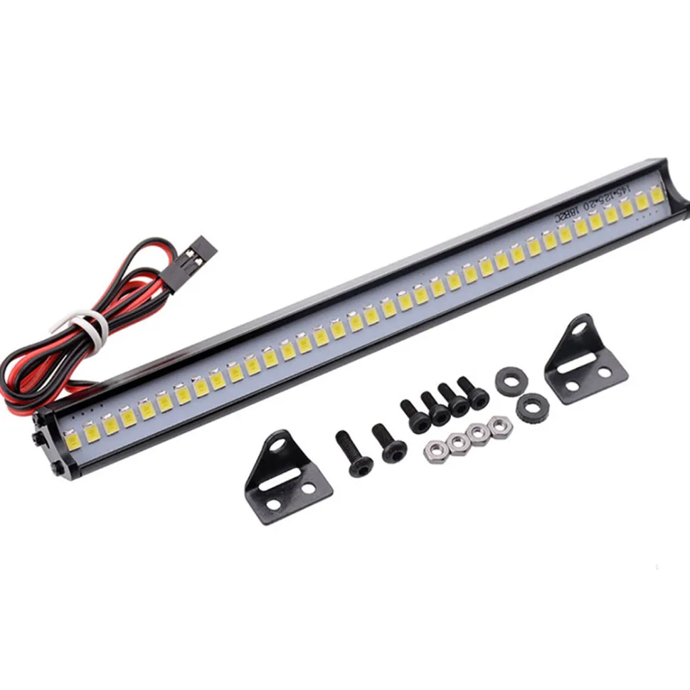 Climbing Car LED Roof Lamp Searchlight Bar Car 36 LED Lights for HSP TRAXXAS TRX-4/ AXIAL SCX10 90046/ D90