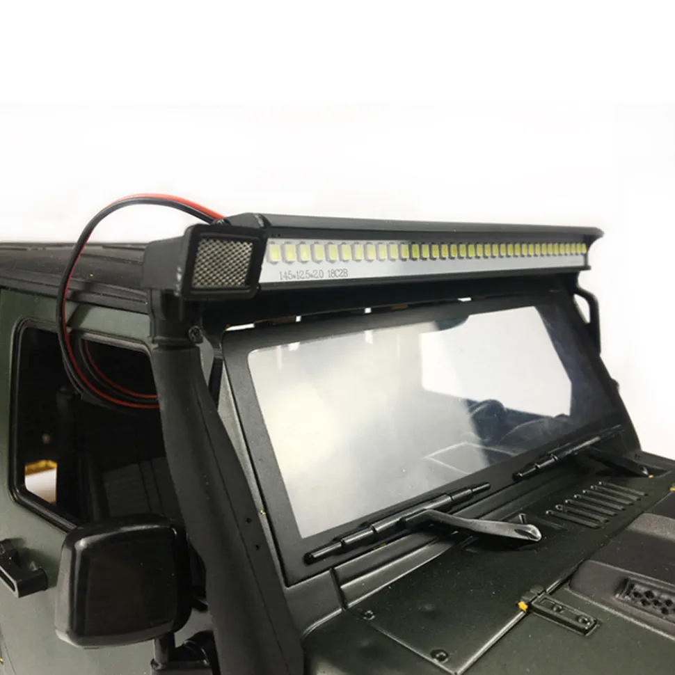 Climbing Car LED Roof Lamp Searchlight Bar Car 36 LED Lights for HSP TRAXXAS TRX-4/ AXIAL SCX10 90046/ D90