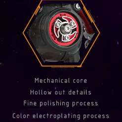Cyborg Violence Bear 3D Metal Puzzle Model Building Kit High End Desktop Toy