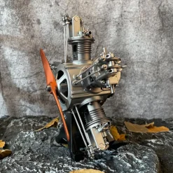 5 Cylinder Radial Engine Model Kit that Works - Build Your Own Radial Engine - TECHING 1: 6 Full Metal Radial Engine Model Kit 230+Pcs