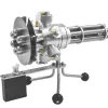6 Cylinder Stirling Engine Novel Gatling Blaster Design Engine Motor Model - Enginediy