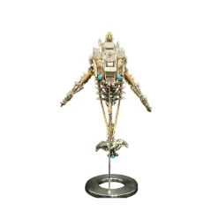 3D DIY Mechanical Dolphin Steampunk Metal Assembly Model Bionic Oceanic Creature Creative Desk Ornament