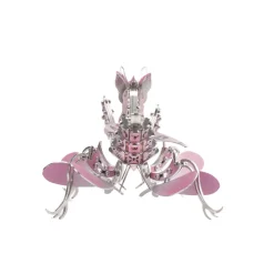 3D DIY Mechanical Orchid Mantis Metal Insect Model Kit - 100+PCS