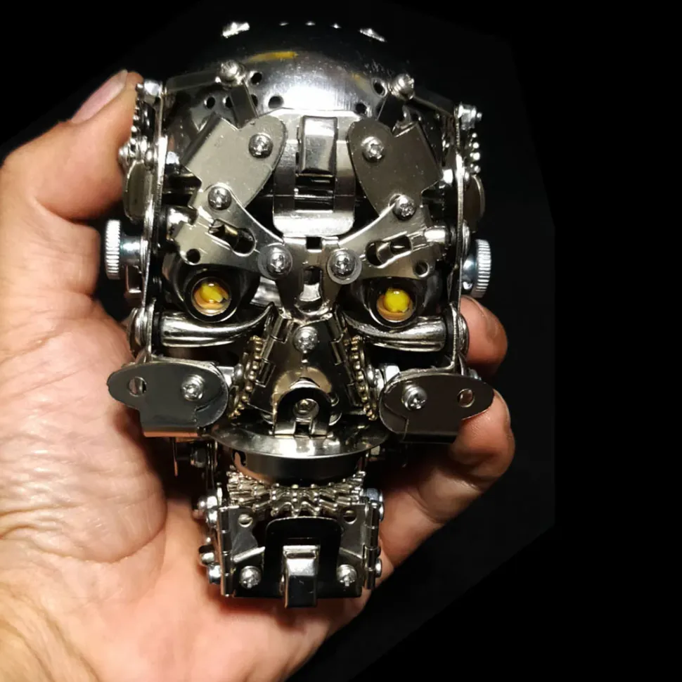 3D DIY Metal Assembly Skeleton Model Creative Trendy Decoration Model Toy Gift