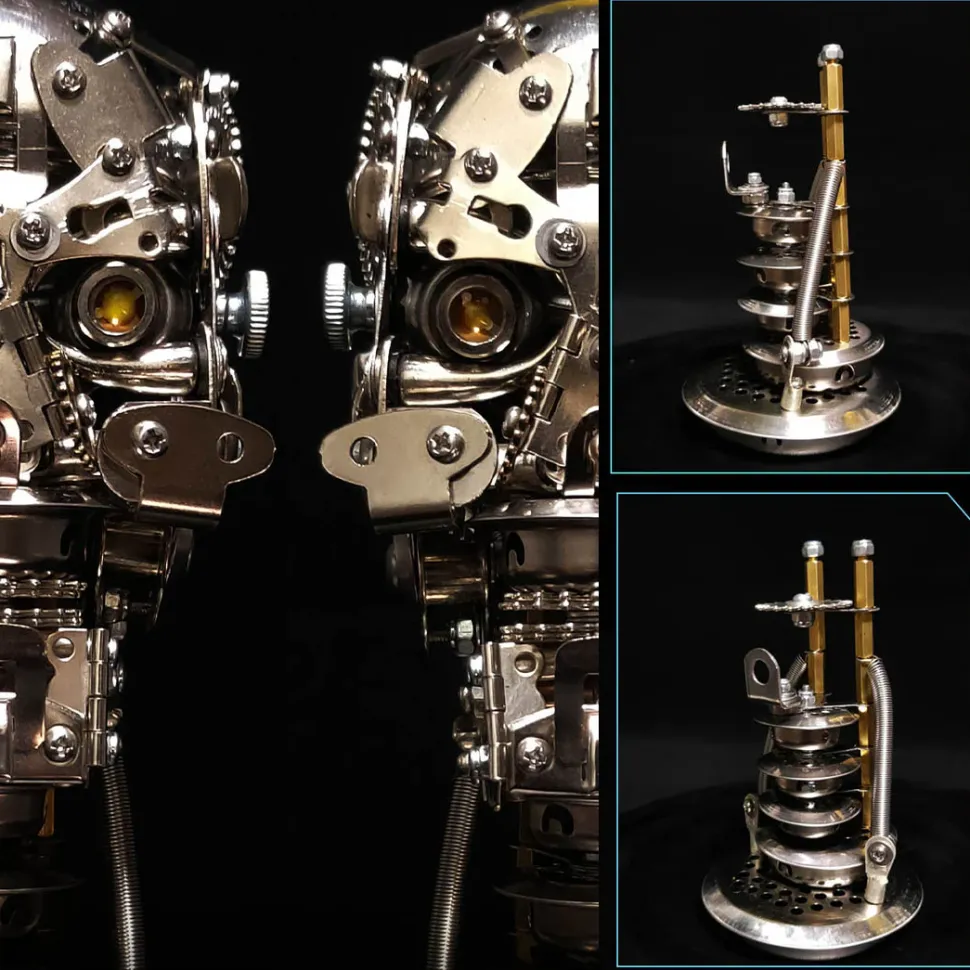 3D DIY Metal Assembly Skeleton Model Creative Trendy Decoration Model Toy Gift