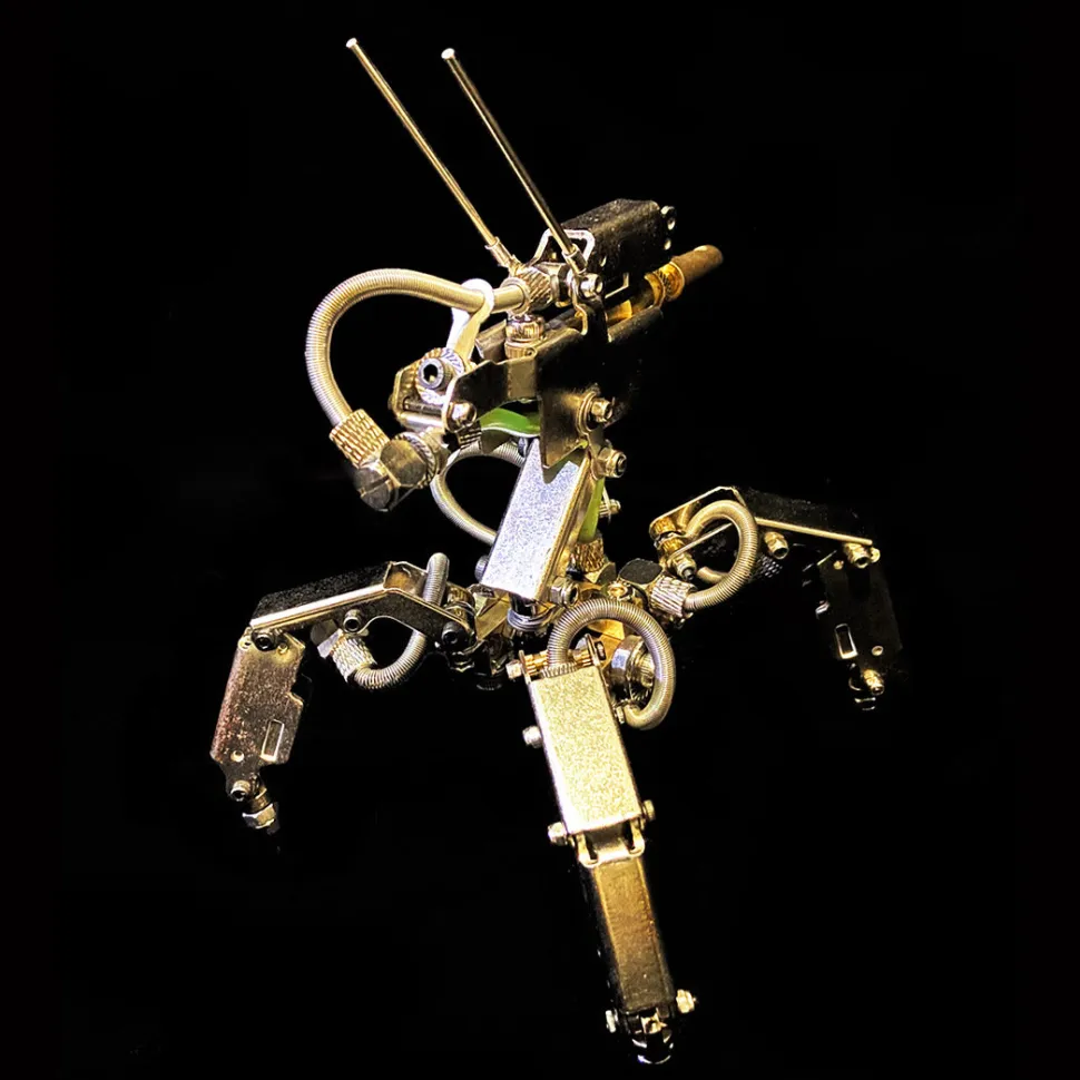 3D DIY MINI-1 Metal Future Mechanical Assembly Model Creative Ornament