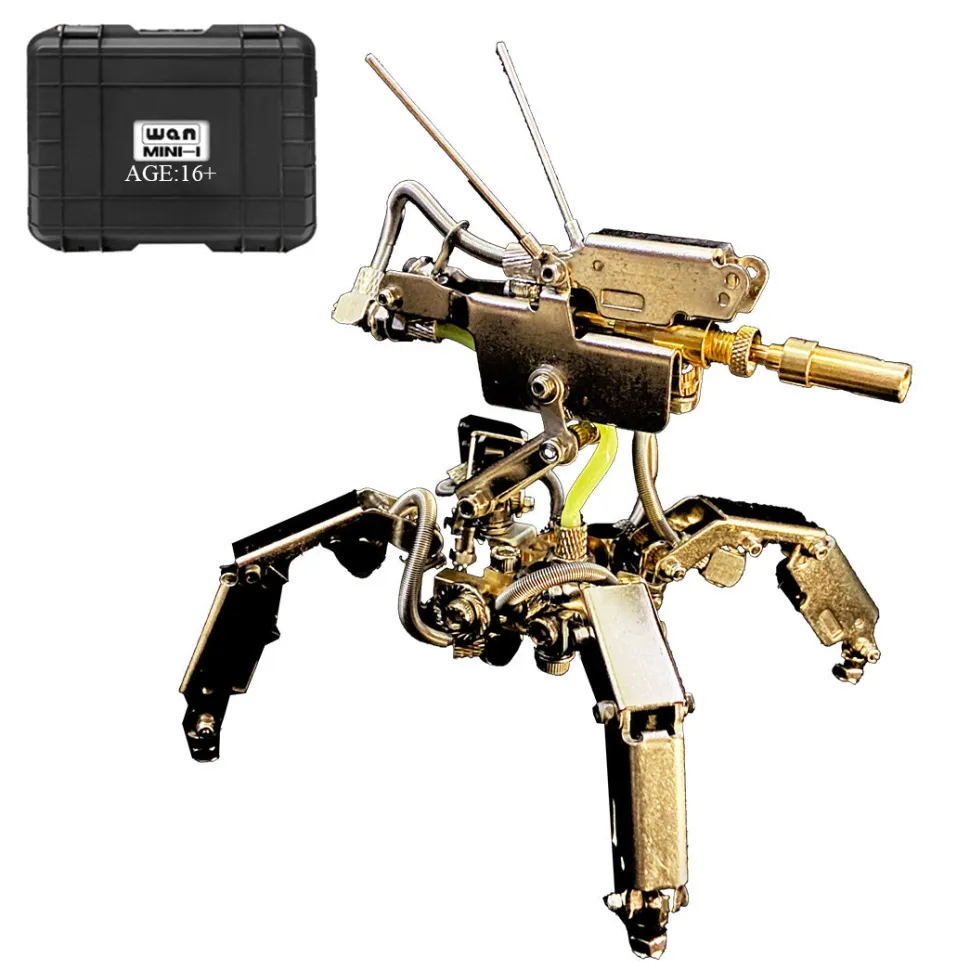 3D DIY MINI-1 Metal Future Mechanical Assembly Model Creative Ornament