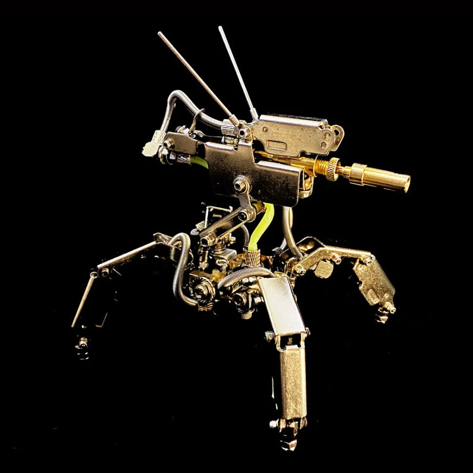 3D DIY MINI-1 Metal Future Mechanical Assembly Model Creative Ornament