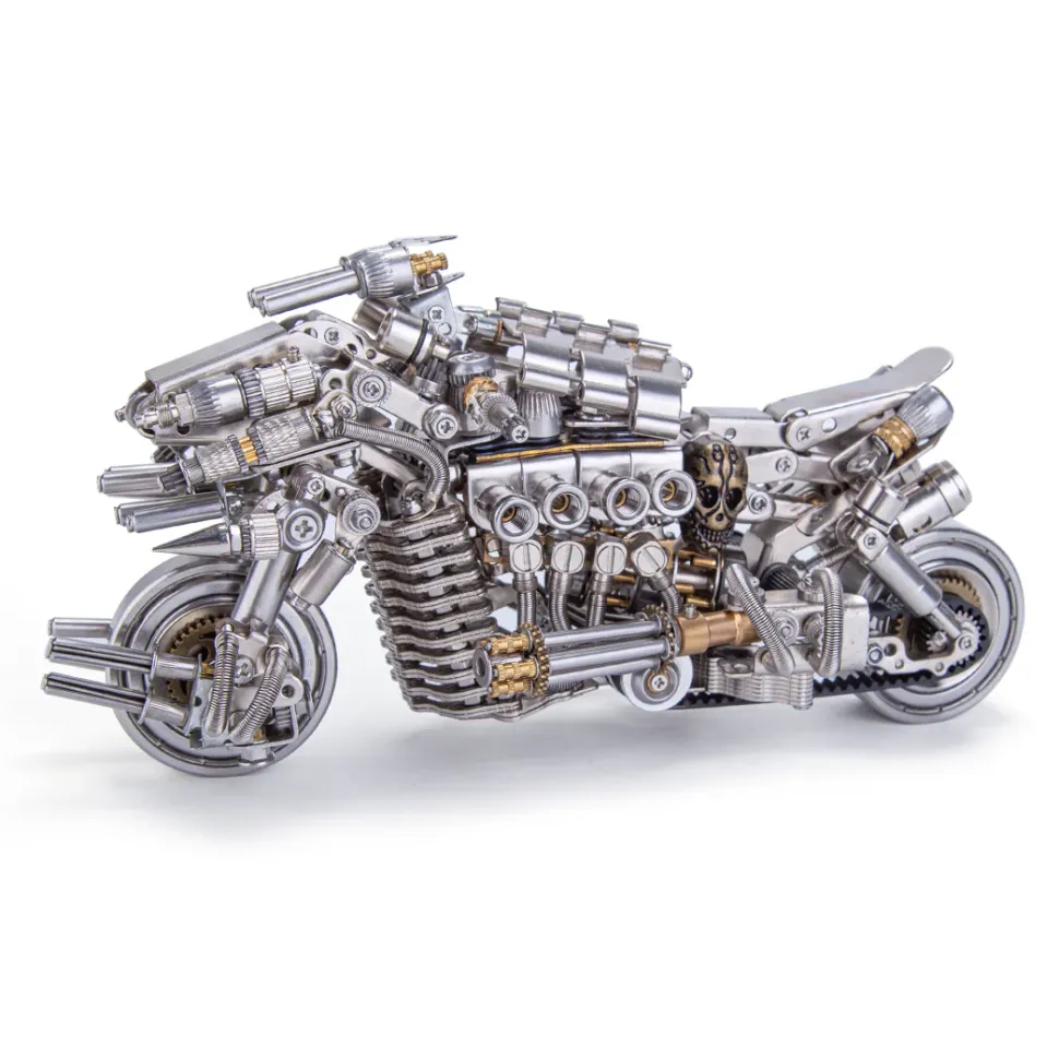 Desperate Pursuit Motorcycle 3D DIY Metal Assembly Model Creative Ornament