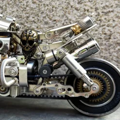 Desperate Pursuit Motorcycle 3D DIY Metal Assembly Model Creative Ornament