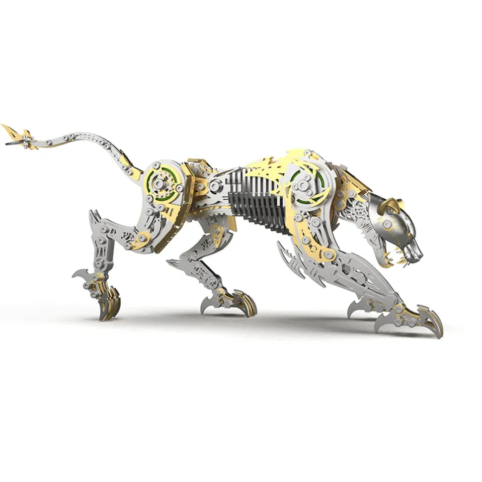 3D Full-Metal Mechanical Leopard Model Kit