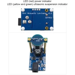DIY Acoustic Levitation Electronics Makes Learning Kits for Science and Small Experimental Standing Waves