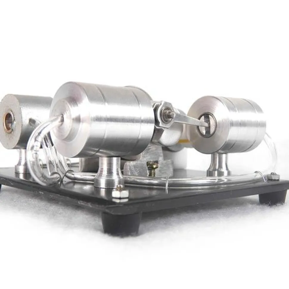 DIY Assembly Steam Engine Kit Model Science Experiment with Electric Generator
