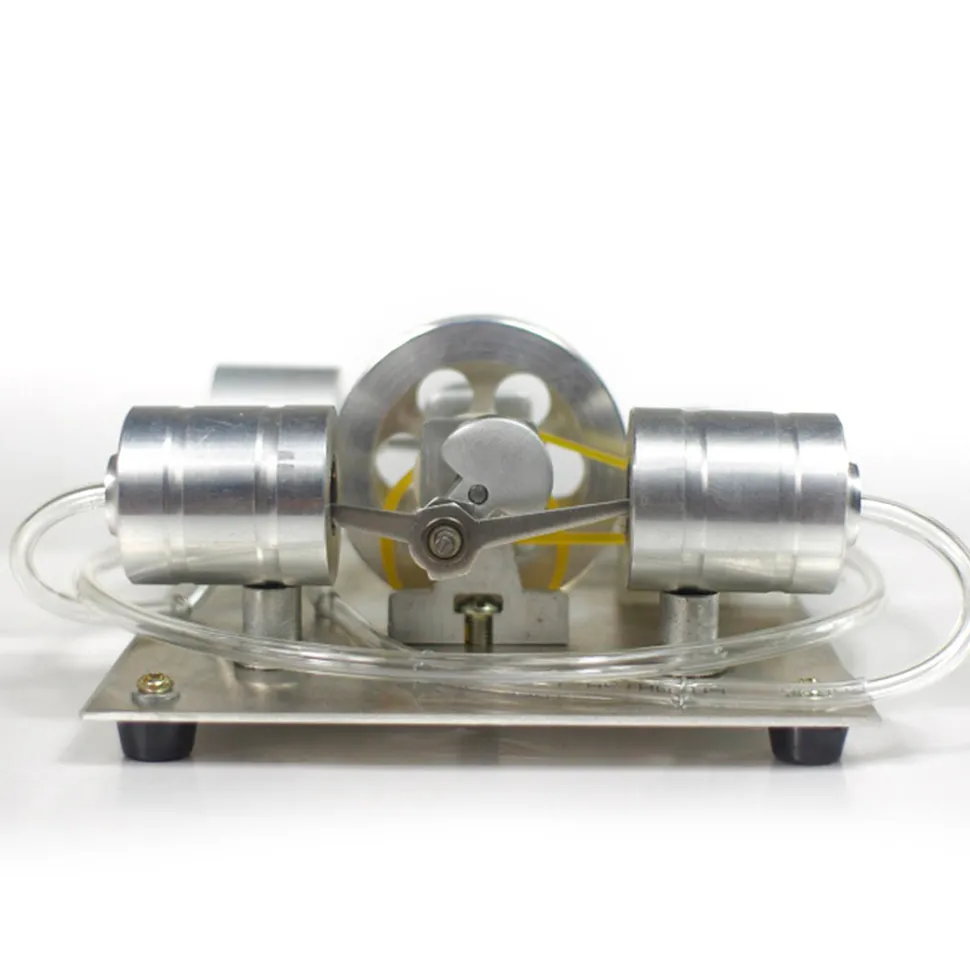 DIY Assembly Steam Engine Kit Model Science Experiment with Electric Generator