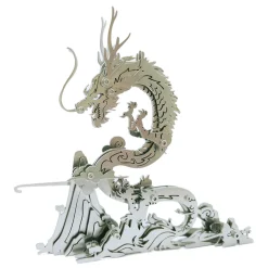 DIY Mechanical Chinese Dragon Metal Assembly Toy Creative Ornament to Build-92 Pieces