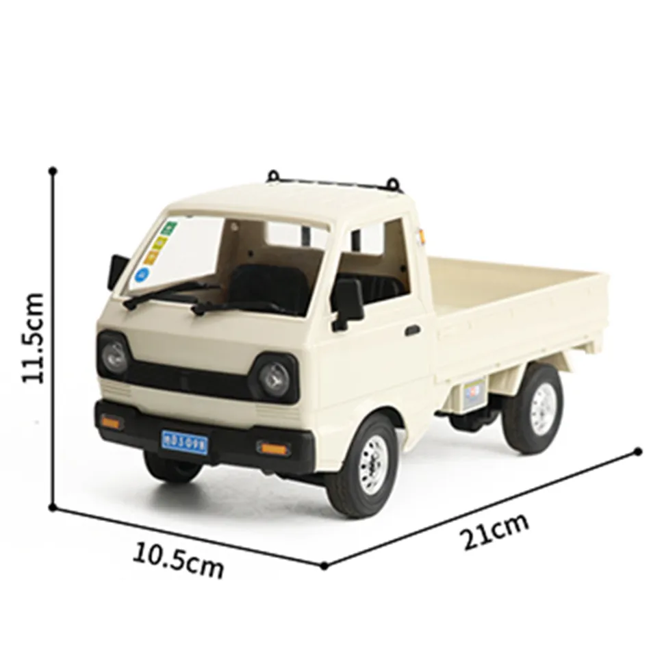 DIY WPL D12mini 1/16 2.4Ghz RC Car Mini-truck Mini-van