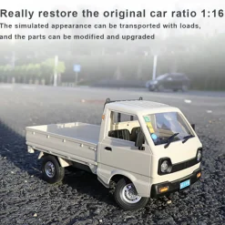 DIY WPL D12mini 1/16 2.4Ghz RC Car Mini-truck Mini-van