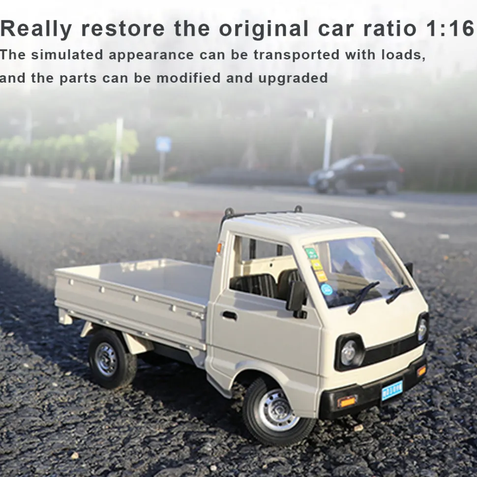 DIY WPL D12mini 1/16 2.4Ghz RC Car Mini-truck Mini-van
