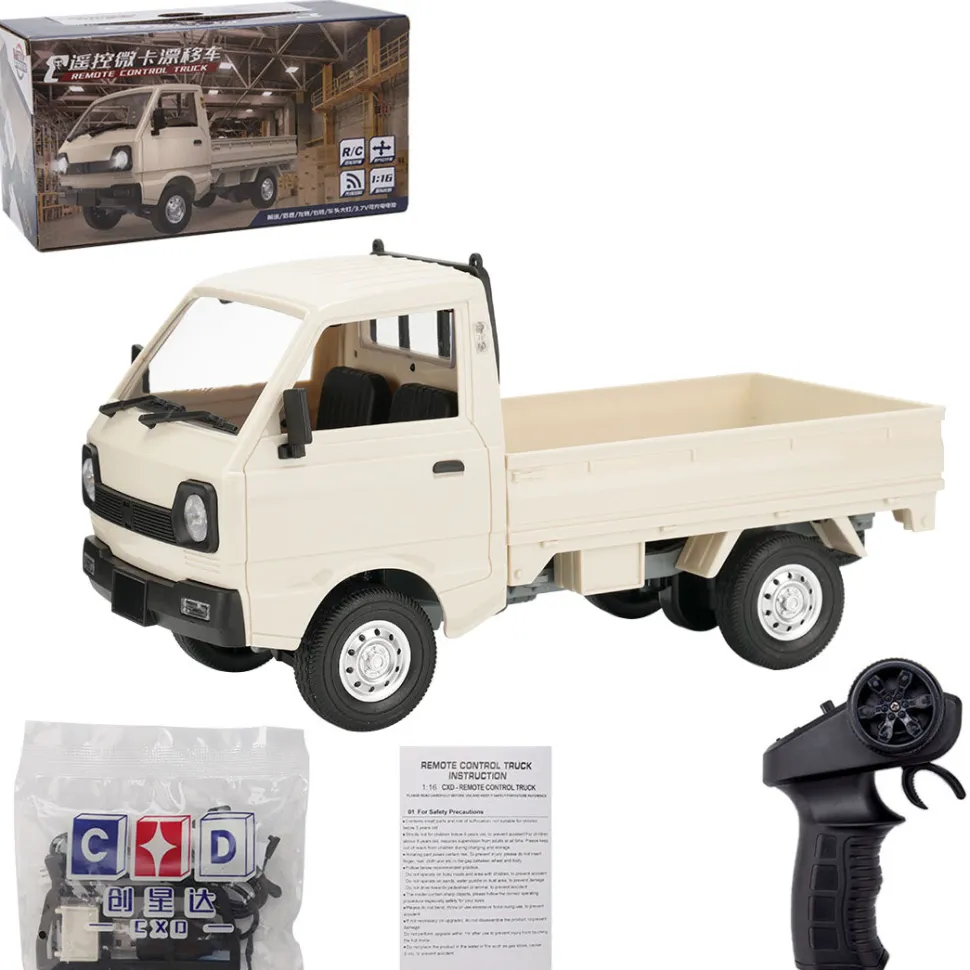 DIY WPL D12mini 1/16 2.4Ghz RC Car Mini-truck Mini-van