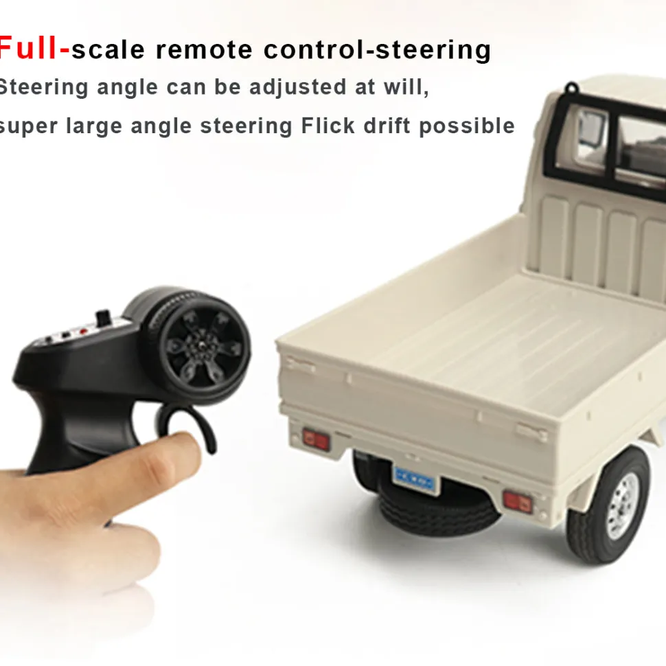 DIY WPL D12mini 1/16 2.4Ghz RC Car Mini-truck Mini-van