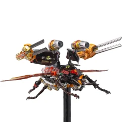 3D Mechanical Bionic Beetle Assembly Model Kit with LED Lighting Eight-Cylinder Engine