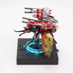 3D Mechanical Bionic Beetle Assembly Model Kit with LED Lighting Eight-Cylinder Engine