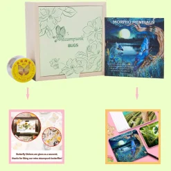 3D Mechanical Butterfly Assembly Model Kit for Art Collectors